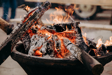 Rozpalone palenisko © rozentuzjazmowany