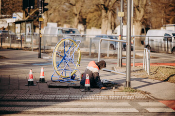 Remont w studzience kanalizacyjnej © rozentuzjazmowany