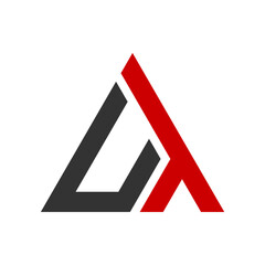 Web line modern color full logo design