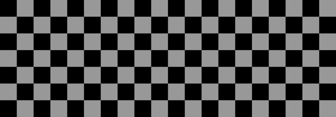 Fototapeta premium background black and grey squares. Checkered pattern background. black gray. Design for fabric, curtain, background, carpet, wallpaper, clothing, wrapping, Batik, fabric.