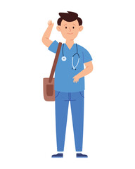 Fototapeta premium Nursing Student Medical