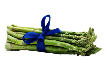 Grüner Spargel Spargelbündel Bündel grün