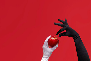the moment before, the instant, pick an apple