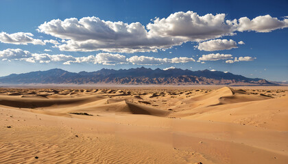 Le désert de sable doré