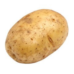 Potato isolated on transparent background
