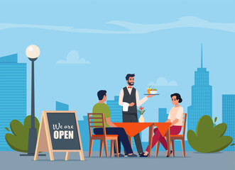 Naklejka premium Restaurant1-10.eps