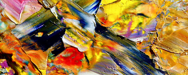 Abstract art background . Hand painting artwork on canvas .