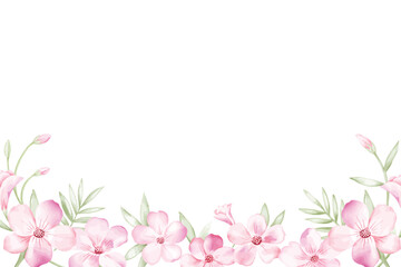 watercolor flower background. Used as a background in weddings and other tasks.