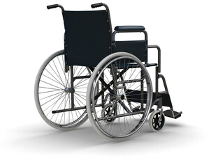 Fototapeta premium Wheelchair