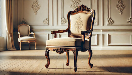 ヨーロピアンな椅子