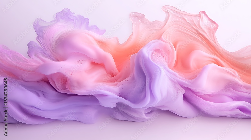 Poster dynamic fluid art creation studio visual art abstract close-up colorful aesthetic