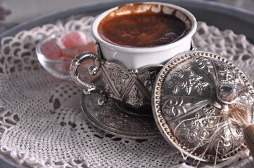 Turkish coffee and Turkish delight