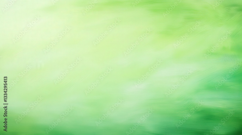 Poster a soft gradient of greens, creating a calming and serene background, perfect for various design appl