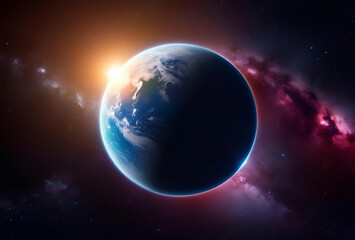 Obraz premium planet in space