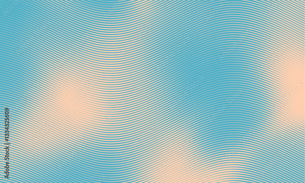 Poster abstract halftone grunge texture background image. line art vintage vector background. blue sky in e