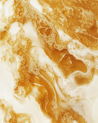 Dynamic swirls of golden marble design art studio abstract texture contemporary close-up visual elegance