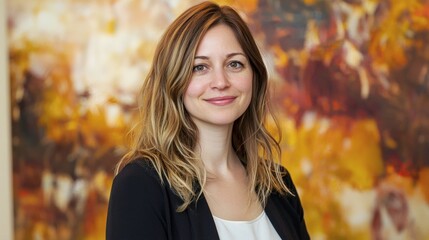 Fiery molten gold and deep burgundy liquid art with high gloss effects