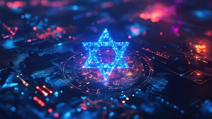 Three-Dimensional Innovation in Israel: A Creative Business Concept Banner for Asia