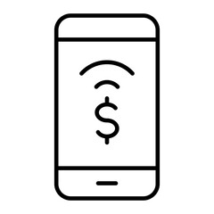  mobile banking icon

