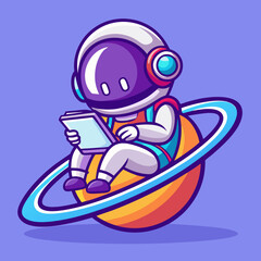 astronaut cartoon character