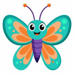 butterfly cartoon illustration