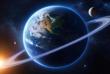 Obraz premium planet in space