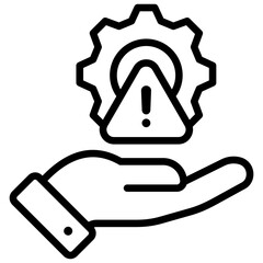 Risk Management Icon