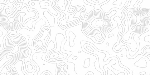 Abstract minimal The patter discovery vector topo map creative discovery White wave grid stripe line map topography. vector geographic contour mounted map background.	