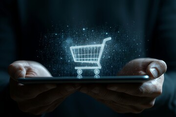 Marketing approach utilizing stock, innovative market research methods, and a business development system powered by AI. Modern digital technology for sales with AI.