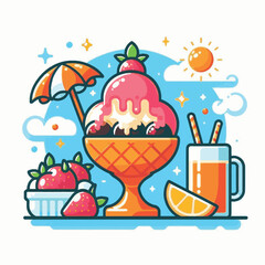 ice cream, food, dessert, cream, background, summer, sweet, ice, cold, chocolate, frozen, creamy, delicious, flavor, dairy, vanilla, cone, waffle, isolated, gelato, colorful, tasty, strawberry, closeu