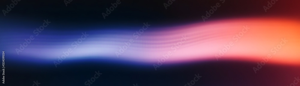 Aufkleber an abstract image features flowing colors across a dark background