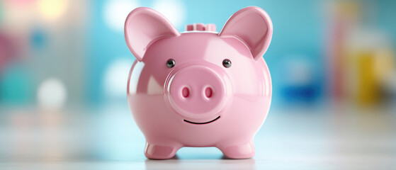 Obraz premium Saving strategies for financial success exploring the importance of piggy banks in personal finance indoor setting educational concept