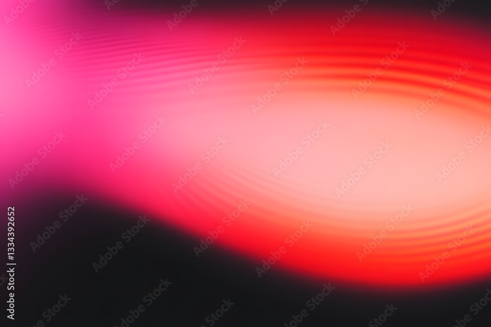 Poster blurry image with pink red and dark colors creating an abstract design