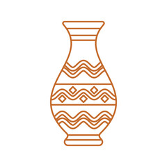 Ancient Pottery Line Art