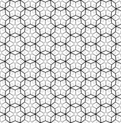 Fototapeta premium Abstract Seamless Geometric Pattern.