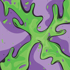 Abstract artistic poster. Colorful paint splashes and strokes creative inscription placard. Design inspiration art painting print concept. Style gravity paint splash X colorful