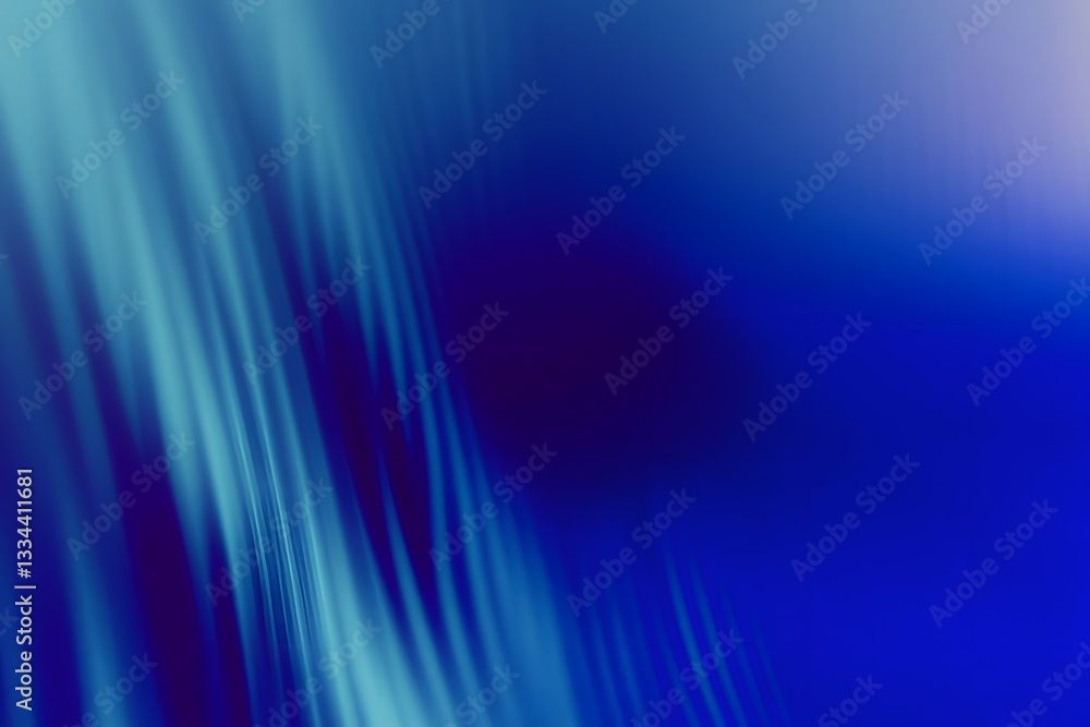 Poster abstract blue flowing lines creating an artistic visual texture