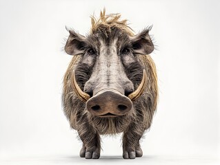  Majestic Warthog Stares Intensely