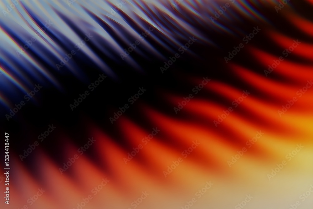 Poster abstract streaks of color create a mesmerizing visual pattern