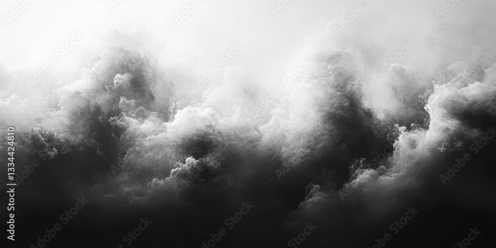Poster abstract grayscale watercolor texture background with soft blurry cloudy effect and atmospheric grun