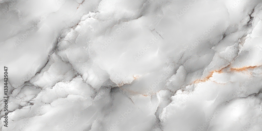 Aufkleber smooth polished grey white marble texture background with cloudy patterns for luxurious modern desig
