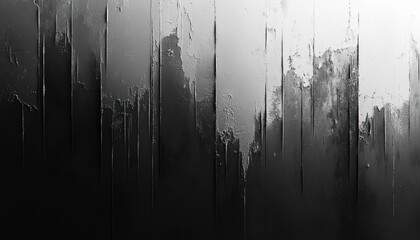 Obraz premium Close-up of Brushed Aluminum Surface with Gradient Texture and Soft Lighting