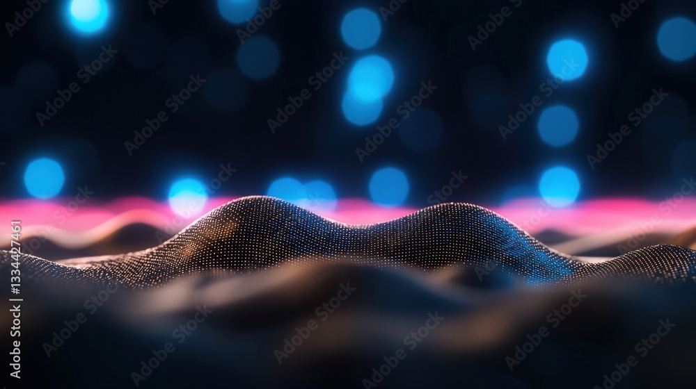 Aufkleber abstract blurry background creating a dreamy effect with gentle hues and soft focus visuals