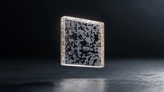 Mobile phone scanning qr code for digital payment transfer in a modern environment