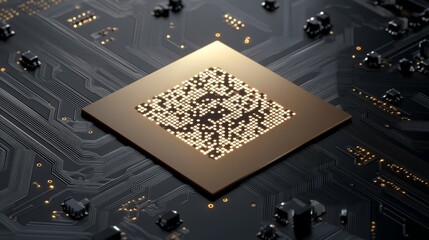 Mobile phone scanning qr code for digital payment transfer modern tech environment close-up viewpoint