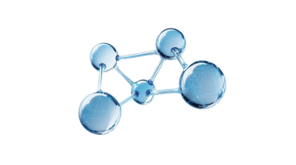 3d render of share icon with transparent background