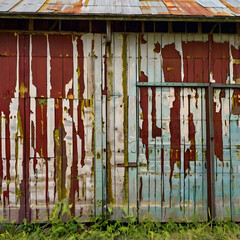 Rustic Charm: An aged barn, adorned with weathered paint, unveils the beauty of rural simplicity. The faded hues and textured surfaces tell tales of bygone eras, inviting contemplation and nostalgia.