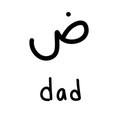 arabic letters alphabet
