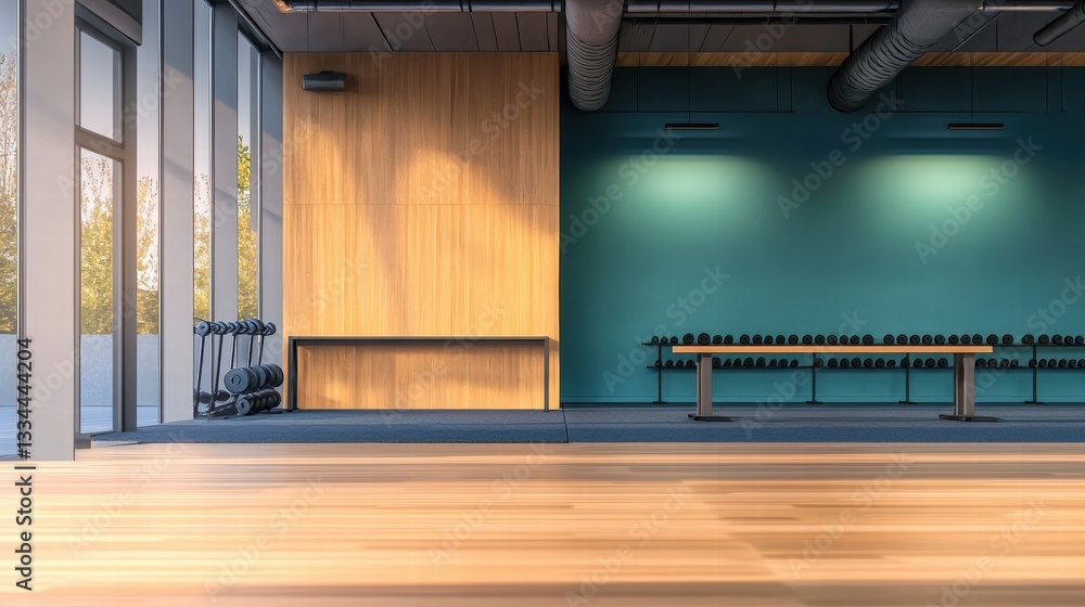 Poster neatly organized room featuring a row of bottles displayed on shelves creating a stylish look