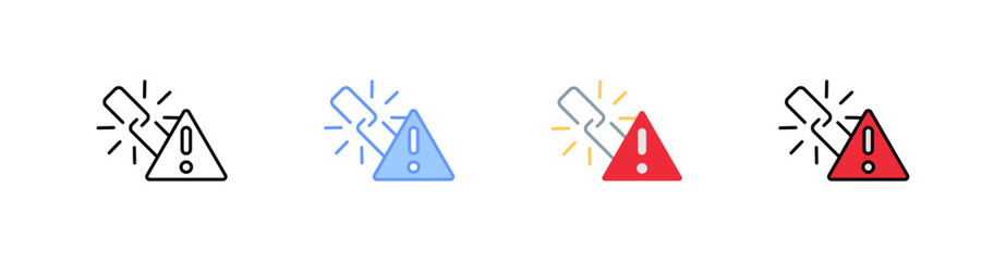 Project Constraints Multistyle Icon Sheet